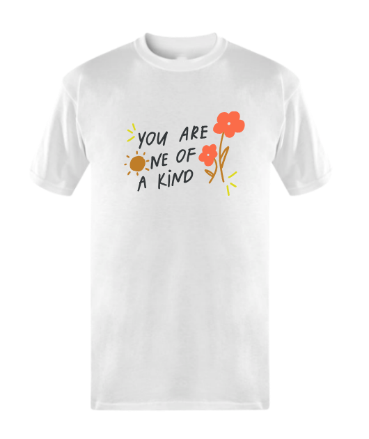 One of a Kind Unisex T-Shirt (White)