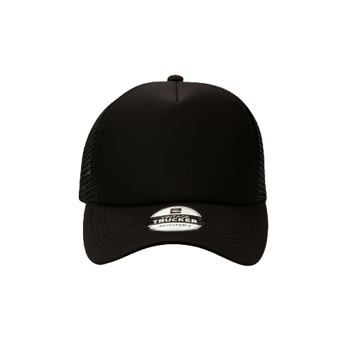 Personalized Vintage Trucker Cap (Black)
