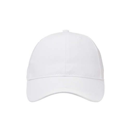 Personalized 6 Panel Baseball Cap (White)