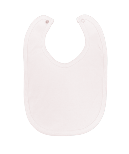 Personalized Baby Bib (White)
