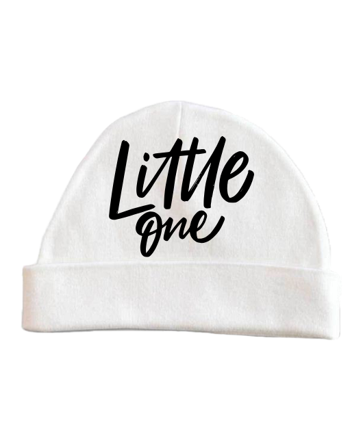Little One Baby Beanie (White)