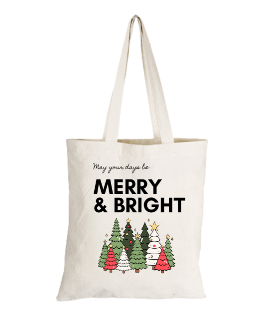 Merry and Bright Tote Bag