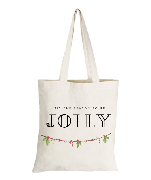 Tis The Season To Be Jolly Tote Bag