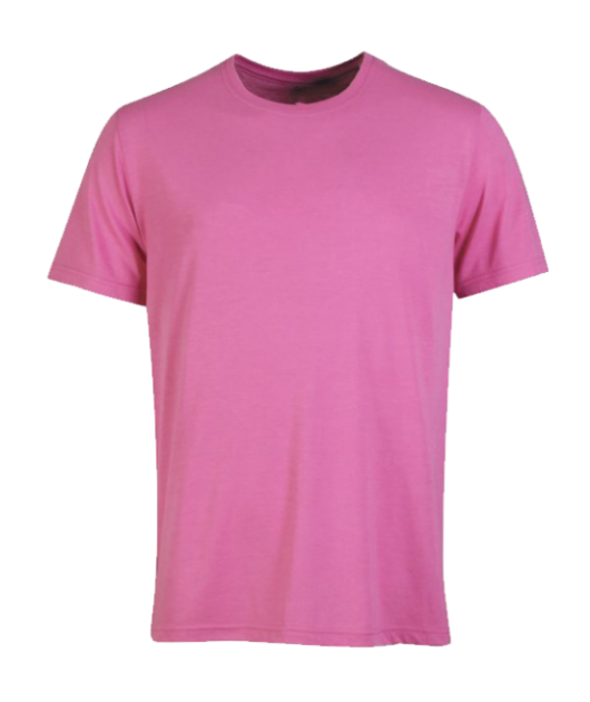 Unisex Short Sleeve T-Shirt (Dark Pink)