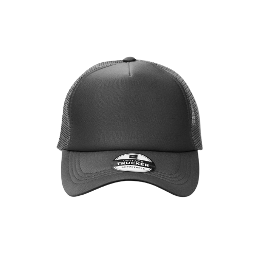 Personalized Vintage Trucker Cap (Charcoal)