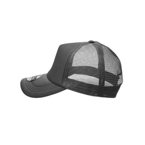 Personalized Vintage Trucker Cap (Charcoal)