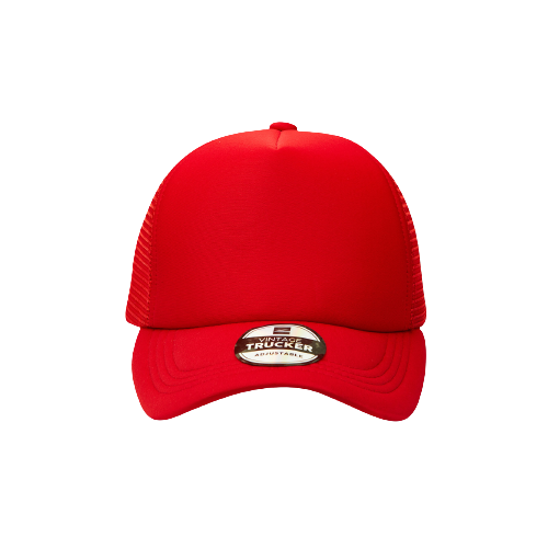 Personalized Vintage Trucker Cap (Red)
